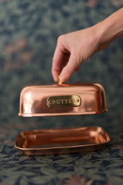 Copper Butter Dish