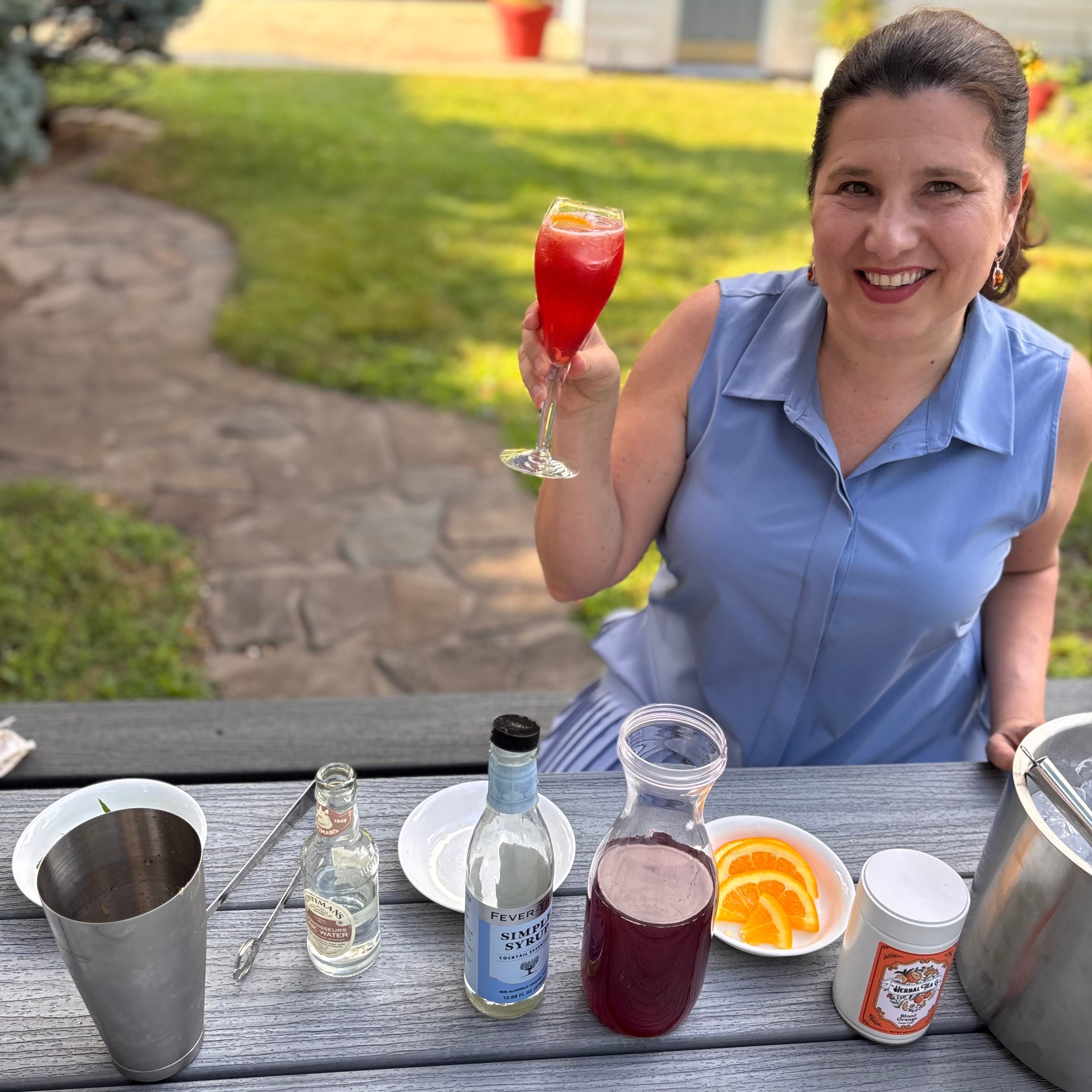 Blood Orange Spritzer