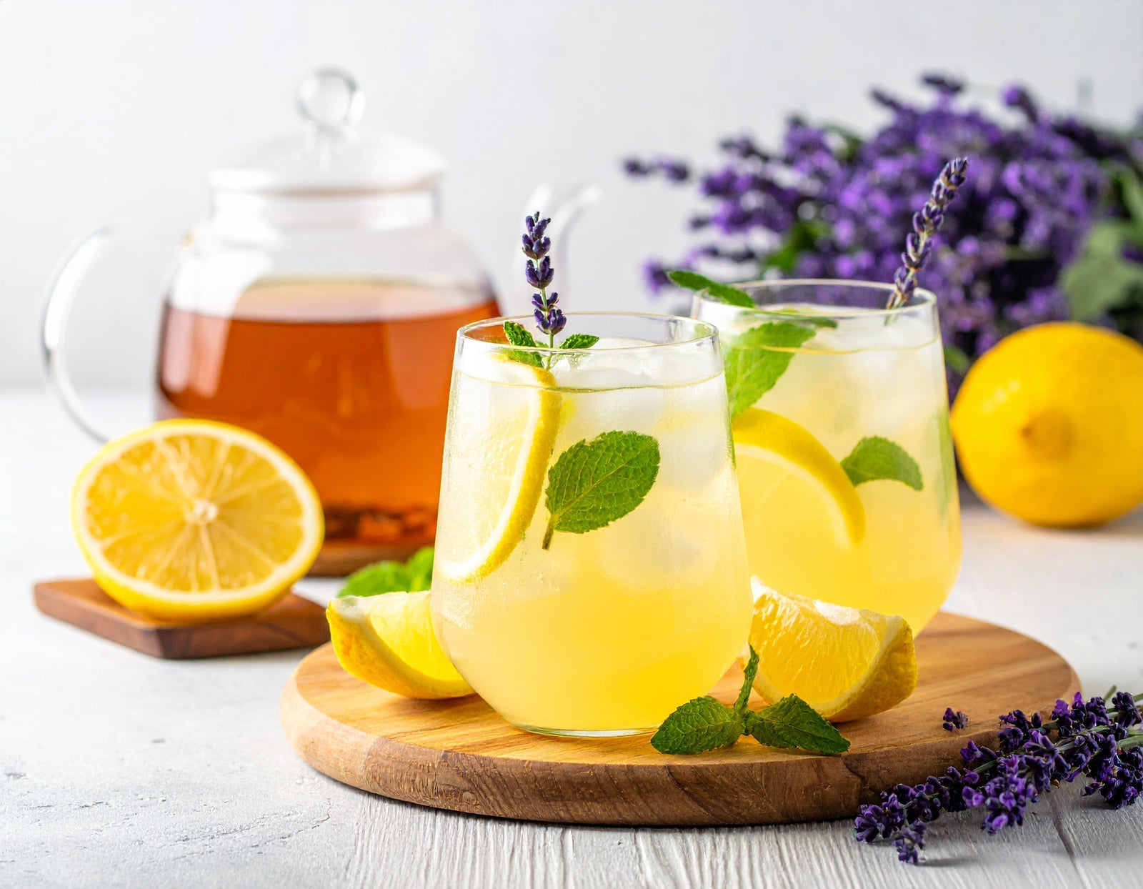Lavender Mint Lemon Cooler