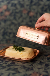Copper Butter Dish