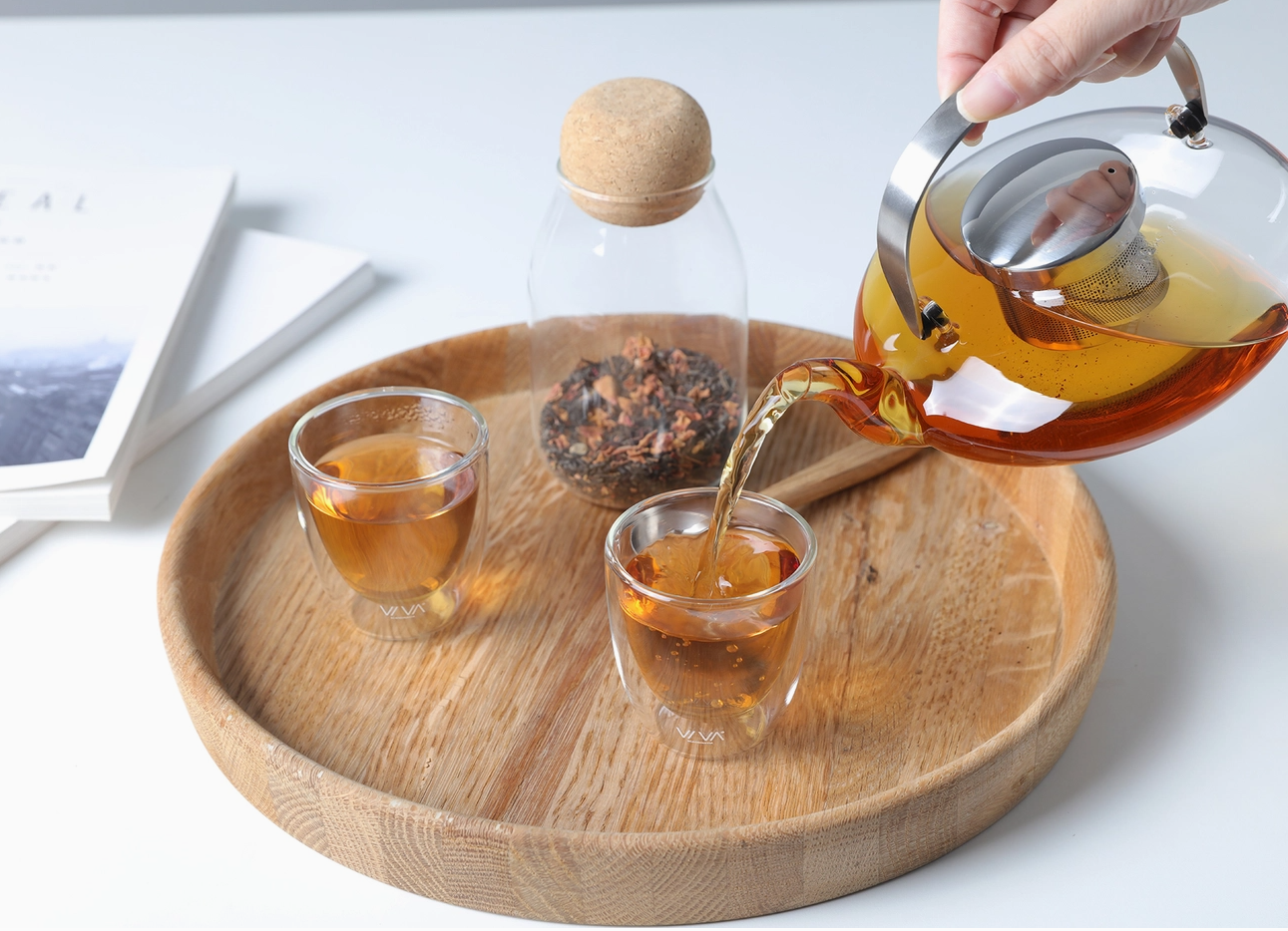 VIVA Low Profile Teapot